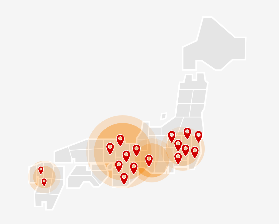 事業展開エリア