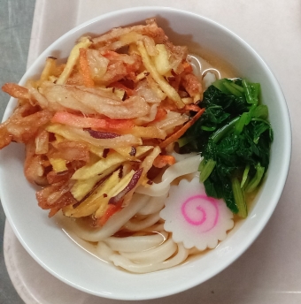 かき揚げうどん