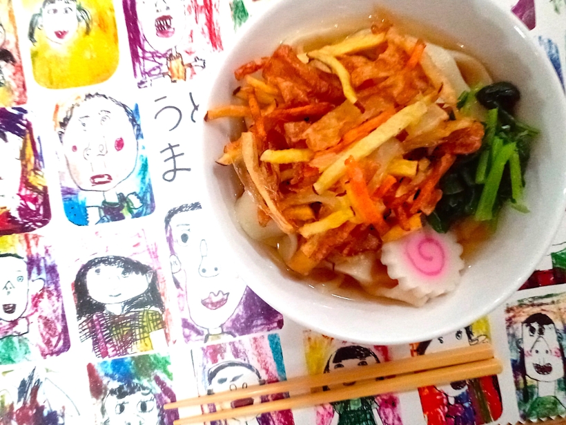 かき揚げうどん